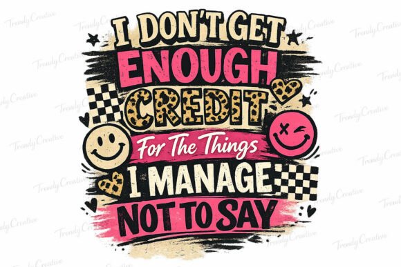 Download Snarky Retro Credit Quote PNG Design - Quote Collection